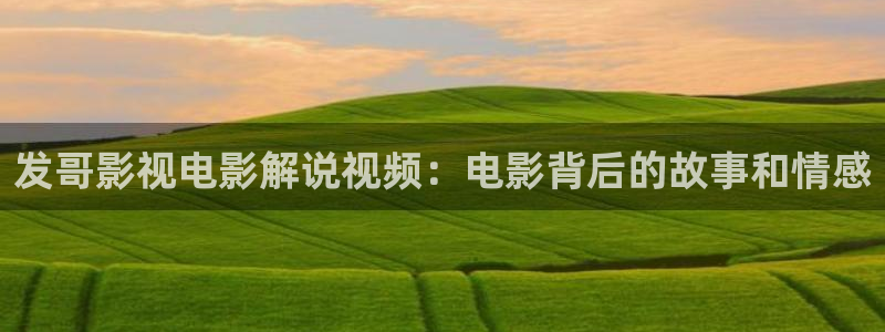 午夜se影院：发哥影视电影解说视频：电影背后的故事和情感