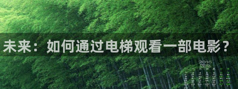 嘎嘎午夜电影影院：未来：如何通过电梯观看一部电影？